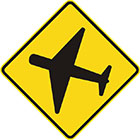 Low-flying aircraft symbol