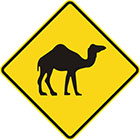 Example from the Australian road signs category