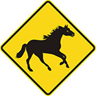 Wild horses symbol