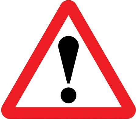 Other danger ahead symbol