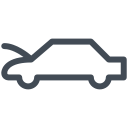 Bonnet open symbol
