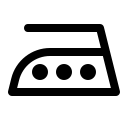 Iron at high temperature symbol