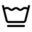 Mild machine wash symbol