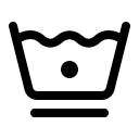 Mild cool wash symbol