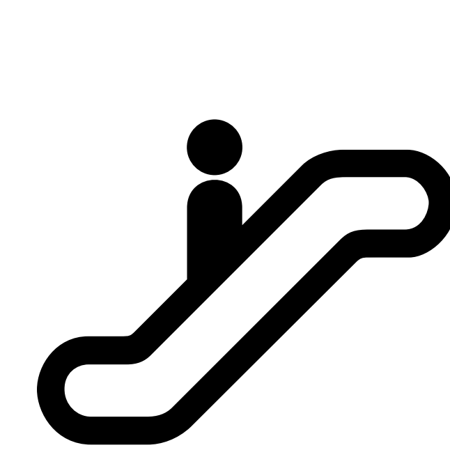 Escalator symbol