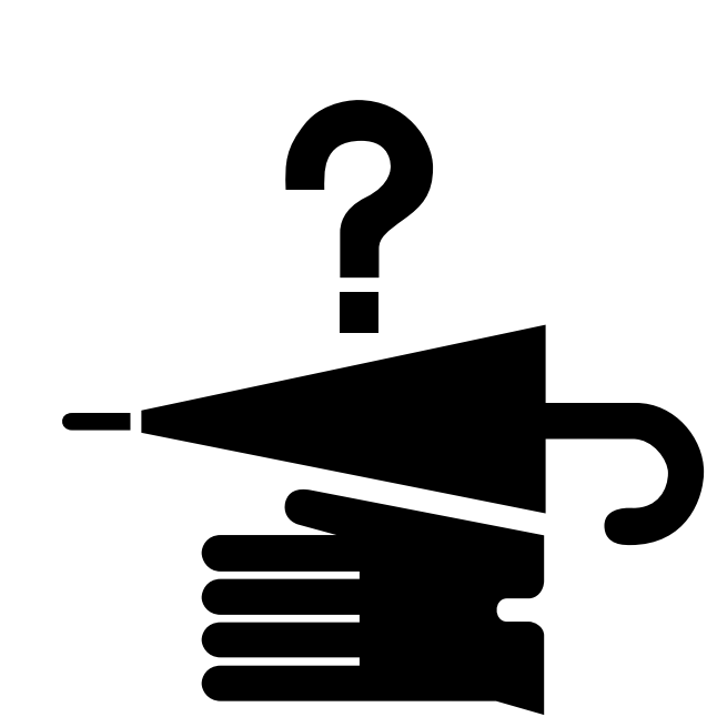 Lost and found symbol
