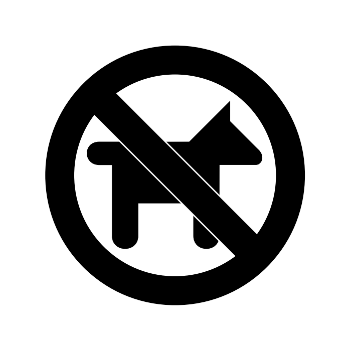 No dogs symbol