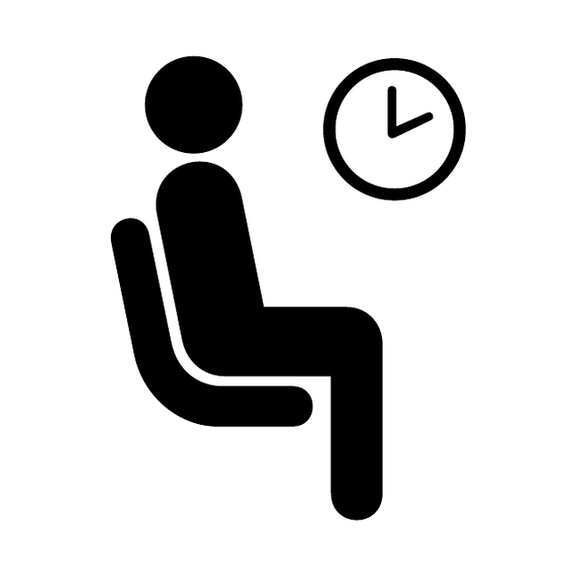 Waiting room symbol