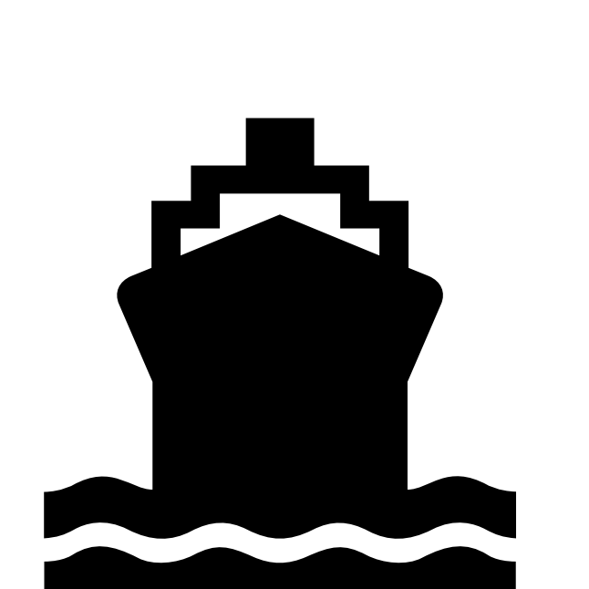 Water transportation symbol