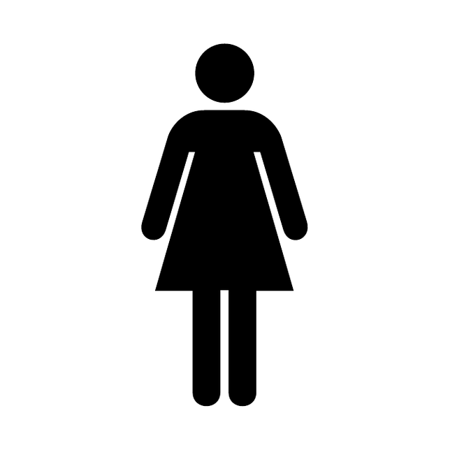 Women's toilets symbol
